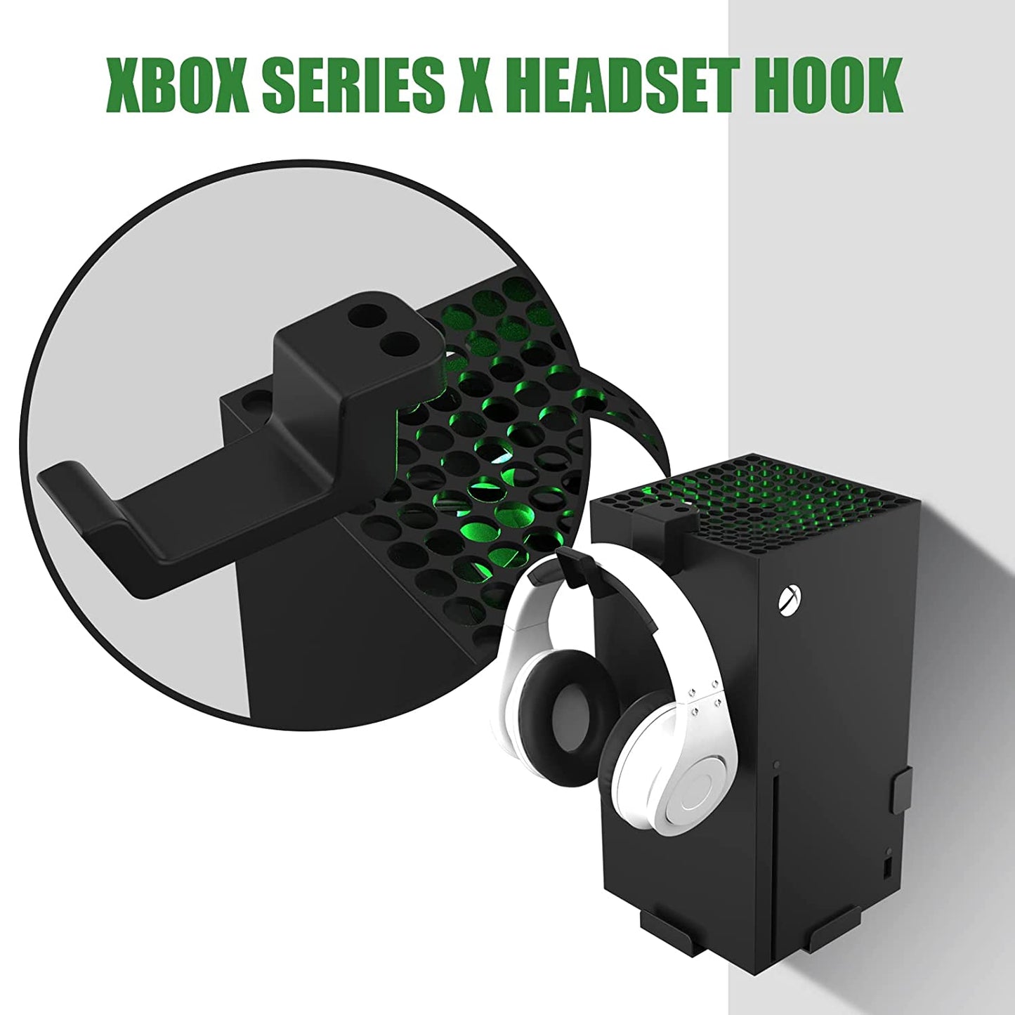 xbox series x headphone hook