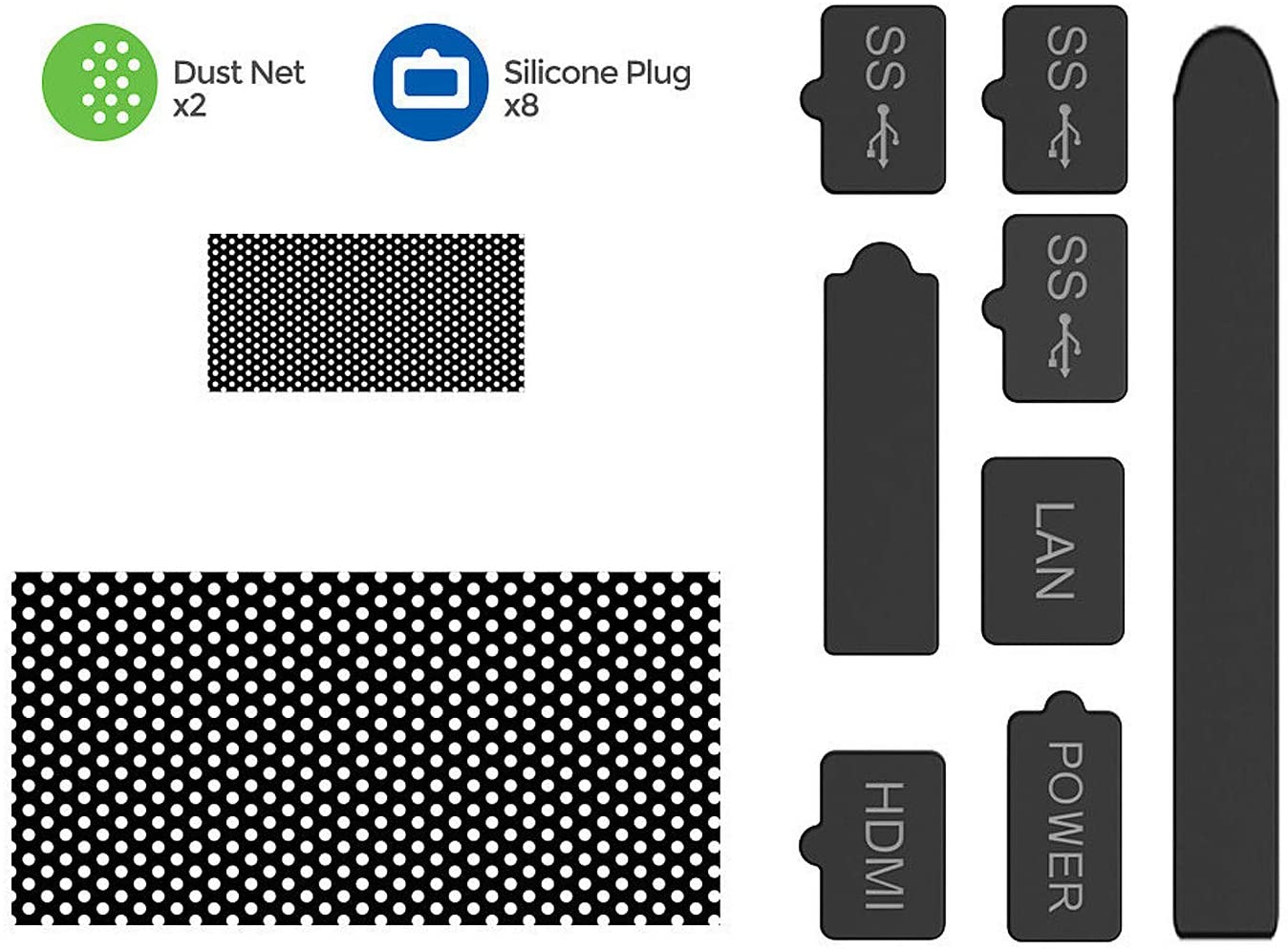 dust filter cover for xbox series x